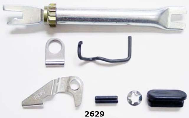 Better Brake Parts Drum Brake Self-Adjuster Repair Kit P/N:2629K Fits: Buick Electra, Buick Lesabre, Cadillac Fleetwood, Oldsmobile 98, Oldsmobile Custom Cruiser, Oldsmobile Delta 88, Pontiac Bonneville, Saturn L100, Saturn L200, Saturn Ls - Image 1