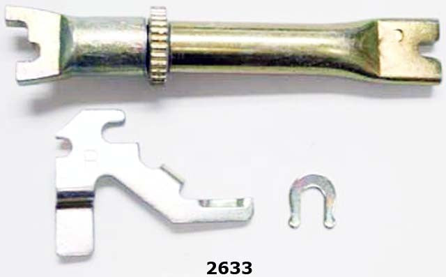 Better Brake Parts Drum Brake Self-Adjuster Repair Kit P/N:2633K Fits: Ford Taurus 92-86, Mercury Sable 92-86 - Image 1
