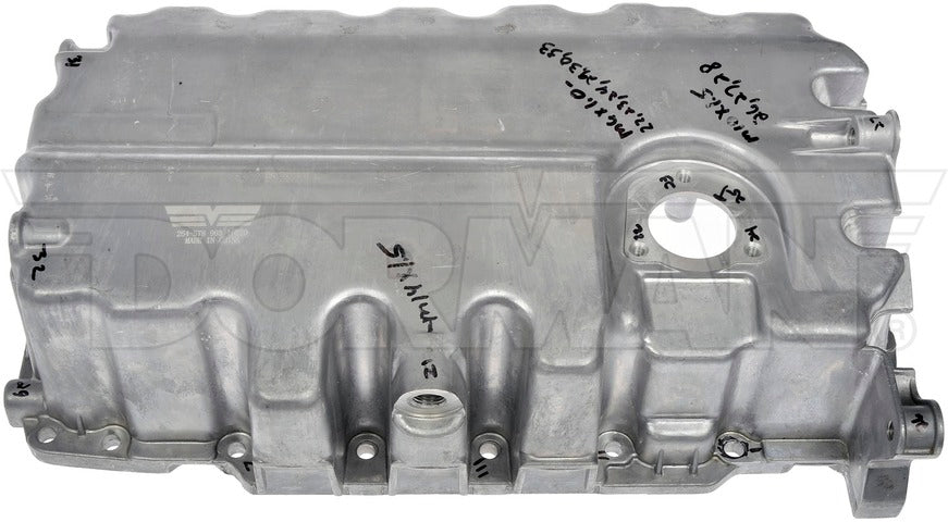 Dorman - OE Solutions Cárter de Aceite de Motor P/N:264-578 Fits: Audi A3 13-10, Audi Q3 Quattro 17-13, Volkswagen Beetle 15-13, Volkswagen Caddy 20-19, Volkswagen Golf 14-10, Volkswagen Jetta 14-07, Volkswagen Vento 15-14 - Image 2
