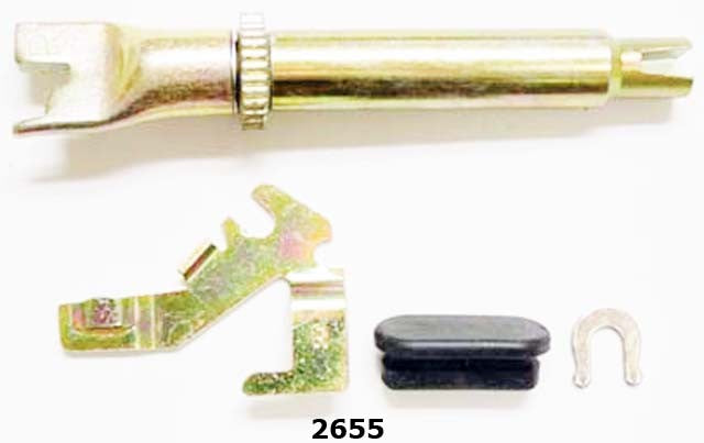 Better Brake Parts Drum Brake Self-Adjuster Repair Kit P/N:2655K Fits: Ford Escort 90-81, Ford Exp 88-82, Mercury Ln7 83-82, Mercury Lynx 87-81, Mercury Topaz 94-84 - Image 1