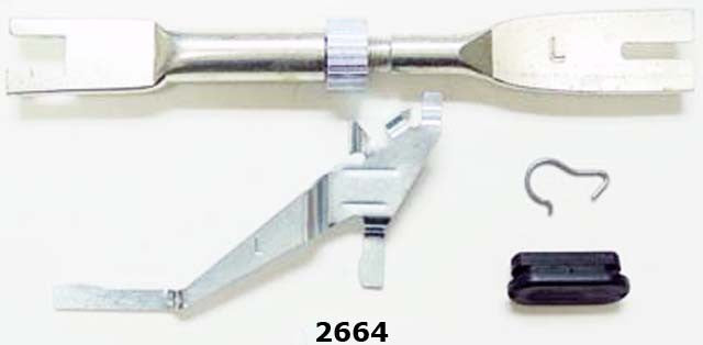 Better Brake Parts Drum Brake Self-Adjuster Repair Kit P/N:2664K Fits: Chrysler TOWN &amp; COUNTRY, Chrysler Voyager, Dodge Caravan, Dodge Grand Caravan, Plymouth Grand Voyager, Plymouth Voyager - Image 1