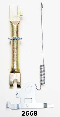 Better Brake Parts Drum Brake Self-Adjuster Repair Kit P/N:2668K Fits: Ford Escape 07-01, Mazda Tribute 06-01, Mazda Tribute 2008, Mercury Mariner 07-05 - Image 1