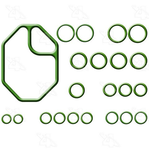 Four Seasons A/C System O-Ring and Gasket Kit P/N:26702 Fits: Chrysler Grand Voyager 00-95, Chrysler TOWN &amp; COUNTRY 00-96, Chrysler Voyager 00-95, Dodge Caravan 00-96, Dodge Grand Caravan 00-96, Plymouth Grand Voyager 00-96, Plymouth Voyager 00-96 - Image 1