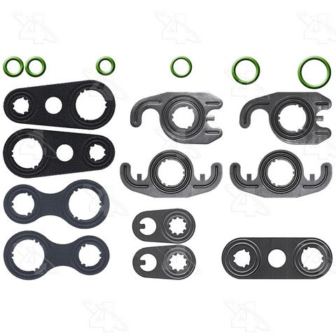 Four Seasons A/C System O-Ring and Gasket Kit P/N:26712 Fits: Chrysler Grand Voyager 92-91, Chrysler TOWN &amp; COUNTRY 93-90, Dodge Caravan 93-89, Dodge Grand Caravan 93-89, Plymouth Grand Voyager 93-89, Plymouth Voyager 93-89 - Image 1