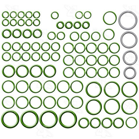 Four Seasons A/C System O-Ring and Gasket Kit P/N:26724 Fits: Ford Club Wagon, Ford E-100 Econoline, Ford E-100 Econoline Club Wagon, Ford E-150, Ford E-150 Club Wagon, Ford E-150 Econoline, Ford E-150 Econoline Club Wagon, Ford E-250 - Image 1