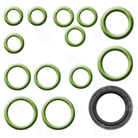 Four Seasons A/C System O-Ring and Gasket Kit P/N:26725 Fits: Saturn Sc 92-91, Saturn Sc1 02-93, Saturn Sc2 02-93, Saturn Sl 02-91, Saturn Sl1 02-91, Saturn Sl2 02-91, Saturn Sw1 99-93, Saturn Sw2 01-93 - Image 1