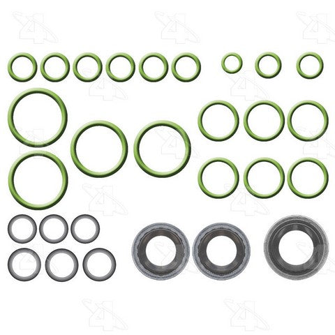Four Seasons A/C System O-Ring and Gasket Kit P/N:26732 Fits: Buick Electra 90-89, Buick Lesabre 91-89, Cadillac Seville 91-90, Oldsmobile 98 91-89, Oldsmobile Custom Cruiser 91-87, Oldsmobile Delta 88 91-87, Pontiac Bonneville 91-89 - Image 1