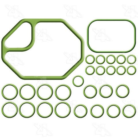 Four Seasons A/C System O-Ring and Gasket Kit P/N:26750 Fits: Chevrolet Metro, Chevrolet Sprint, Chevrolet Tracker, Eagle Vista, Ford Festiva, Geo Metro, Geo Prizm, Geo Spectrum, Geo Storm, Geo Tracker - Image 1