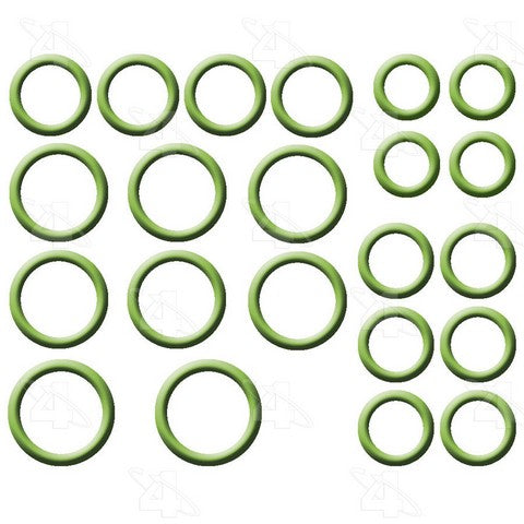 Four Seasons A/C System O-Ring and Gasket Kit P/N:26758 Fits: Jeep Cherokee 96-78, Jeep Cj5 83-76, Jeep Cj7 86-76, Jeep Comanche 92-86, Jeep Grand Wagoneer 1993, Jeep Grand Wagoneer 91-84, Jeep J10 88-82, Jeep J20 88-82, Jeep Wagoneer 90-78 - Image 1