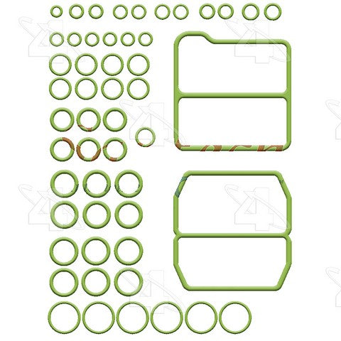 Four Seasons A/C System O-Ring and Gasket Kit P/N:26764 Fits: Chrysler Conquest, Dodge 2000 Gtx, Dodge Avenger, Dodge Challenger, Dodge Colt, Dodge Conquest, Dodge Power Ram 50, Dodge Raider, Dodge Ram 50, Dodge Stealth - Image 1
