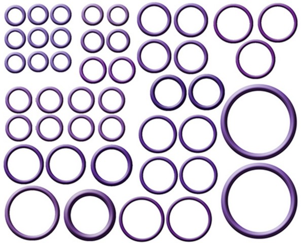 Four Seasons A/C System O-Ring and Gasket Kit P/N:26767 Fits: Audi 100, Audi 100 Quattro, Audi 90, Audi 90 Quattro, Audi A3, Audi A3 Quattro, Audi A4, Audi A4 Quattro, Audi A6, Audi A6 Quattro - Image 1
