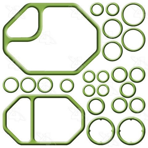 Four Seasons A/C System O-Ring and Gasket Kit P/N:26769 Fits: Mercedes-benz 190d, Mercedes-benz 190e, Mercedes-benz 260e, Mercedes-benz 300cd, Mercedes-benz 300ce, Mercedes-benz 300d, Mercedes-benz 300e, Mercedes-benz 300sd - Image 1
