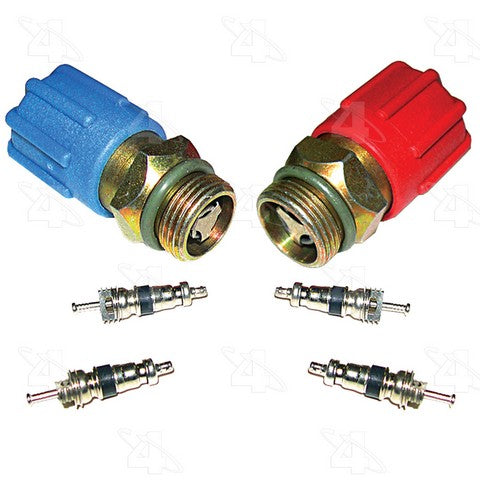 Four Seasons A/C System Valve Core and Cap Kit P/N:26784 Fits: BMW 318i, BMW 318is, BMW 318ti, BMW 320i, BMW 323ci, BMW 323i, BMW 323is, BMW 323ti, BMW 325ci - Image 1