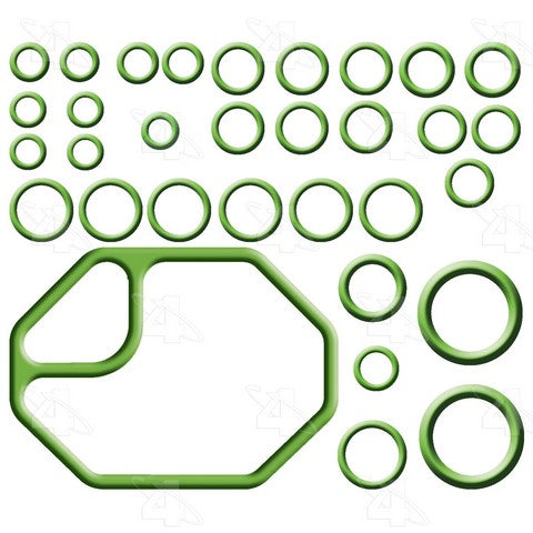 Four Seasons A/C System O-Ring and Gasket Kit P/N:26798 Fits: Hyundai Excel 94-90, Hyundai Scoupe 92-91, Hyundai Sonata 98-89, Kia Sephia 01-94, Kia Soul 13-10, Kia Sportage 02-95, Kia Sportage 10-05 - Image 1