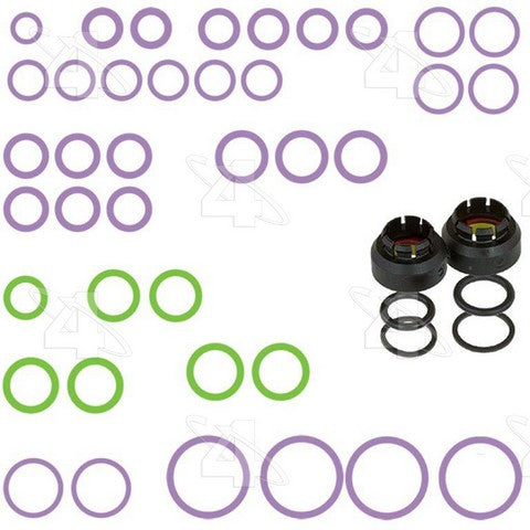 Four Seasons A/C System O-Ring and Gasket Kit P/N:26832 Fits: Audi A3, Audi A3 Quattro, Audi A3 Sportback E-tron, Audi A4, Audi A4 Allroad, Audi A4 Quattro, Audi A5, Audi A5 Quattro - Image 1