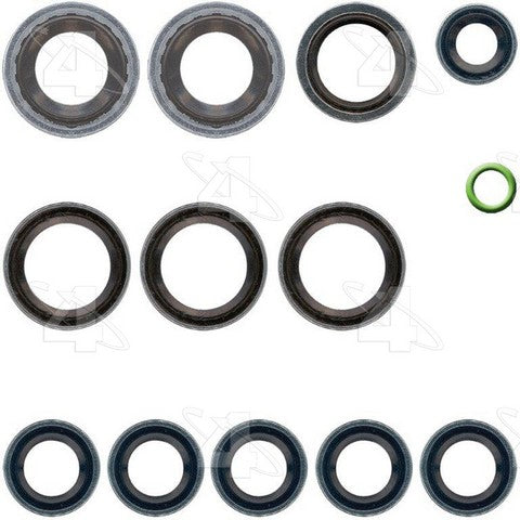 Four Seasons A/C System O-Ring and Gasket Kit P/N:26860 Fits: Chevrolet C4500 Kodiak, Chevrolet C5500 Kodiak, Chevrolet C6500 Kodiak, Chevrolet C7500 Kodiak, Chevrolet C8500, Chevrolet T6500, Chevrolet T7500, GMC C4500 Topkick, GMC C5500 Topkick - Image 1