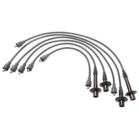 Pro Series Wire Spark Plug Wire Set P/N:27449 Fits: Porsche 912 1976, Porsche 914 76-70, Volkswagen 411 73-71, Volkswagen 412 74-73, Volkswagen Campmobile 74-72, Volkswagen Transporter 79-72, Volkswagen Vanagon 83-80 - Image 1