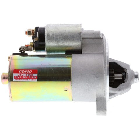 DENSO Auto Parts Starter P/N:280-5108 Fits: Ford Mustang 93-92, Ford Ranger 01-91, Ford Thunderbird 1988, Mazda B2300 97-94 - Image 1