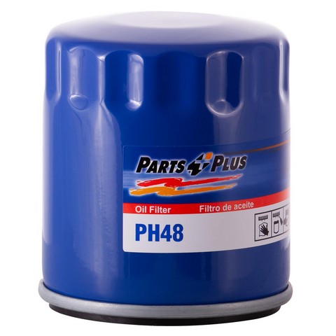 Parts Plus Engine Oil Filter P/N:PH48 Fits: Airstream Avenue, Alfa Romeo Giulia, Alfa Romeo Stelvio, Alfa Romeo Tonale, Buick Allure, Buick Enclave, Buick Lacrosse, Buick Rainier, Cadillac Cts - Image 1