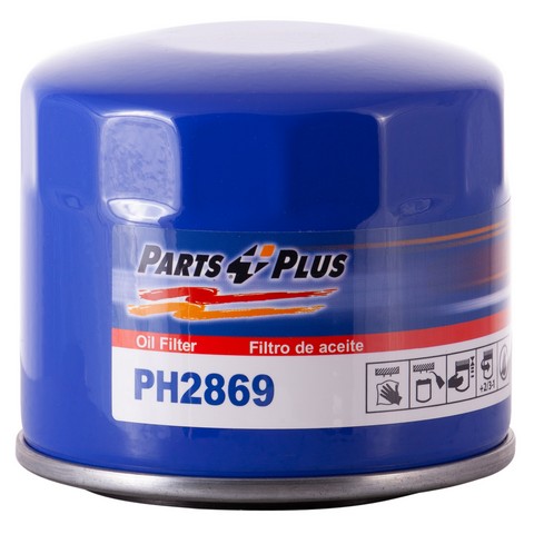 Parts Plus Engine Oil Filter P/N:PH2869 Fits: Subaru Forester 00-98, Subaru Impreza 00-93, Subaru Legacy 00-90, Subaru Outback 2000 - Image 1