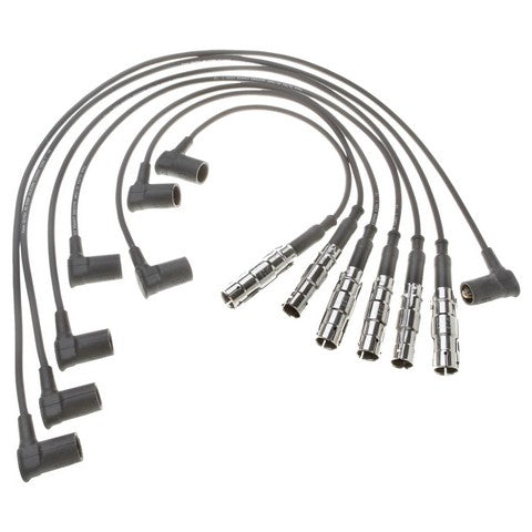 Pro Series Wire Spark Plug Wire Set P/N:29658 Fits: Mercedes-benz 190e 93-87, Mercedes-benz 260e 89-87, Mercedes-benz 300ce 89-88, Mercedes-benz 300e 93-86, Mercedes-benz 300se 92-88, Mercedes-benz 300sel 91-88, Mercedes-benz 300te 93-88 - Image 1