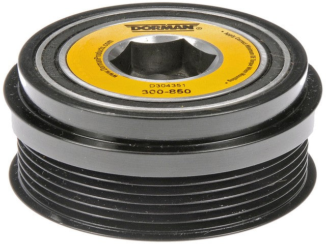 Dorman - OE Solutions Polea de Alternador P/N:300-850 Fits: Chrysler Pacifica 06-04, Chrysler TOWN &amp; COUNTRY 07-01, Chrysler Voyager 03-01, Dodge Caravan 07-01, Dodge Grand Caravan 07-01, Scion Xd 13-08, Toyota Corolla 13-09, Toyota Matrix 13-09 - Image 1