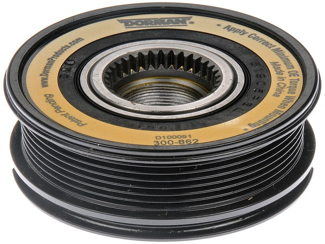 Dorman - OE Solutions Polea de Alternador P/N:300-862 Fits: Freightliner Sprinter 2500, Freightliner Sprinter 3500, Mercedes-benz E320, Mercedes-benz E350, Mercedes-benz Gl320, Mercedes-benz Gl350, Mercedes-benz Ml320, Mercedes-benz R320 - Image 1