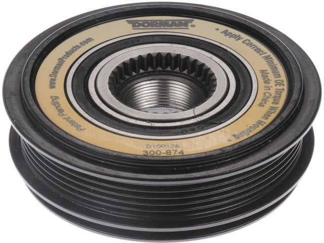 Dorman - OE Solutions Polea de Alternador P/N:300-874 Fits: Volkswagen Beetle 01-98 - Image 1