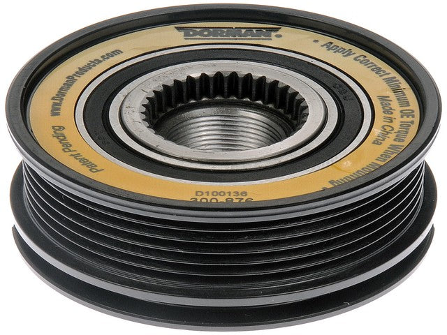 Dorman - OE Solutions Polea de Alternador P/N:300-876 Fits: Dodge Sprinter 2500 06-03, Dodge Sprinter 3500 06-03, Freightliner Sprinter 2500 06-03, Freightliner Sprinter 3500 06-03 - Image 1