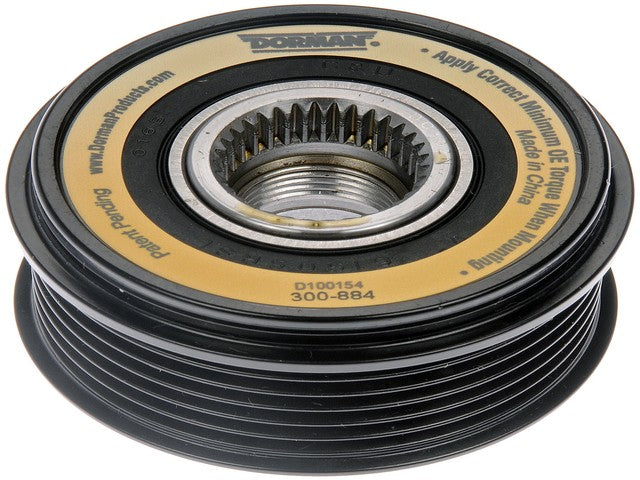 Dorman - OE Solutions Polea de Alternador P/N:300-884 Fits: Mitsubishi Lancer 17-07, Mitsubishi Outlander 19-08, Mitsubishi Outlander Sport 19-11 - Image 1