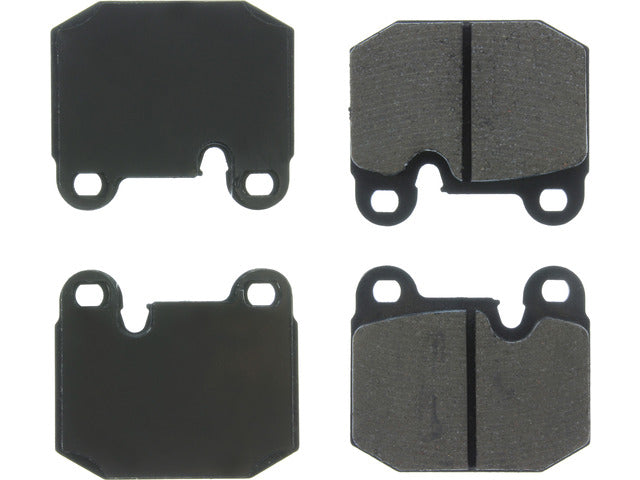 Centric Parts Disc Brake Pad Set P/N:301.01740 Fits: Alfa Romeo Gtv-6 86-81, Alfa Romeo Milano 89-87, BMW 320i 83-77, Lotus Esprit 86-76, Opel 1900 75-74, Opel Manta 75-74, Tesla Roadster 11-08 - Image 3