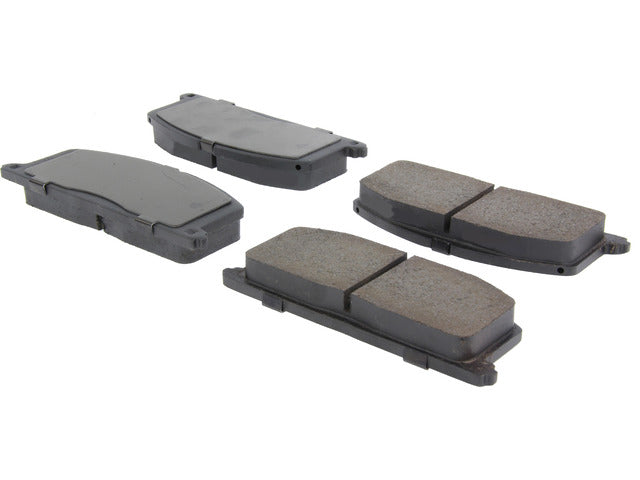 Centric Parts Disc Brake Pad Set P/N:301.02420 Fits: Chevrolet Nova 88-85, Geo Prizm 92-89, Toyota Camry 86-83, Toyota Celica 91-86, Toyota Corolla 92-84, Toyota Mr2 89-85, Toyota Mr2 95-91, Toyota Paseo 99-92, Toyota Tercel 99-83 - Image 1