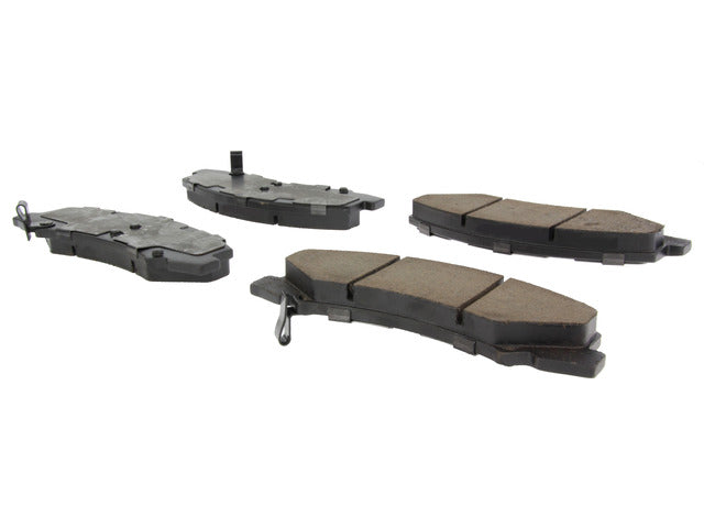 Centric Parts Disc Brake Pad Set P/N:301.11590 Fits: Buick Allure 09-08, Buick Lacrosse 09-08, Buick Lucerne 11-06, Cadillac Dts 11-06, Chevrolet Impala 13-06, Chevrolet Impala Limited 16-14, Chevrolet Monte Carlo 07-06 - Image 1