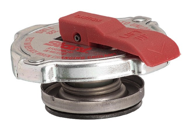 Gates Radiator Cap P/N:31508 Fits: American Motors Ambassador, American Motors American, American Motors Rambler, American Motors Rebel, Buick Roadmaster, Buick Roadmaster Series 70, Chevrolet 3b, Chevrolet 3c, Chevrolet 3d, Chevrolet 3e - Image 1