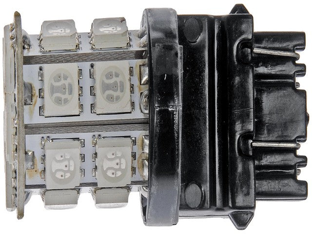 Dorman Parking Light Bulb,Side Marker Light Bulb,Turn Signal Light Bulb P/N:3157A-SMD Fits: Buick Park Avenue, Buick Regal, Buick Riviera, Buick Terraza, Cadillac Deville, Cadillac Escalade, Cadillac Seville, Chevrolet Astro, Chevrolet Blazer - Image 2
