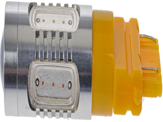 Dorman Parking Light Bulb,Side Marker Light Bulb,Turn Signal Light Bulb P/N:3157SW-HP Fits: Buick Park Avenue, Buick Regal, Buick Riviera, Buick Terraza, Cadillac Deville, Cadillac Escalade, Cadillac Seville, Chevrolet Astro, Chevrolet Blazer - Image 2