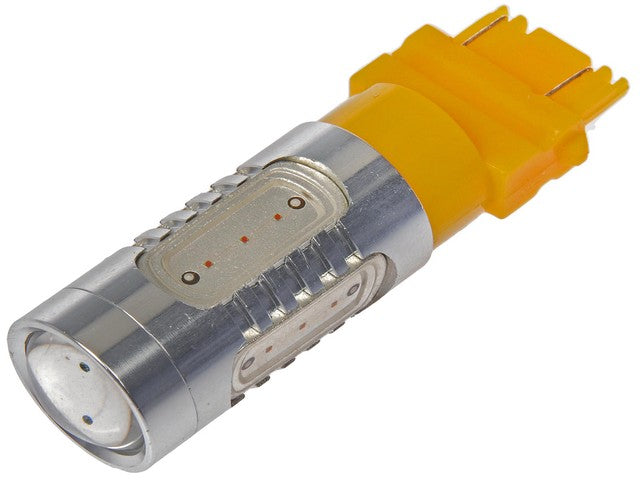 Dorman Parking Light Bulb,Side Marker Light Bulb,Turn Signal Light Bulb P/N:3157SW-HP Fits: Buick Park Avenue, Buick Regal, Buick Riviera, Buick Terraza, Cadillac Deville, Cadillac Escalade, Cadillac Seville, Chevrolet Astro, Chevrolet Blazer - Image 1