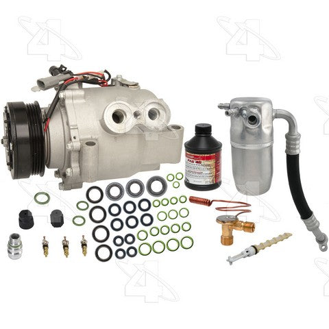 Four Seasons A/C Compressor Kit P/N:3194NK Fits: Chevrolet Trailblazer 09-06, Chevrolet Trailblazer Ext 06-03, GMC Envoy 09-05, GMC Envoy Xl 06-05, GMC Envoy Xuv 2004, Isuzu Ascender 06-03, Saab 9-7x 09-05 - Image 1