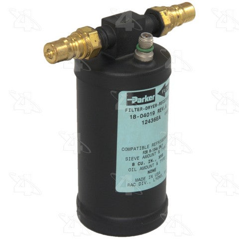 Four Seasons A/C Receiver Drier P/N:33359 Fits: Peterbilt 200, Peterbilt 270, Peterbilt 320, Peterbilt 330, Peterbilt 357, Peterbilt 362, Peterbilt 372, Peterbilt 375, Peterbilt 376 - Image 1