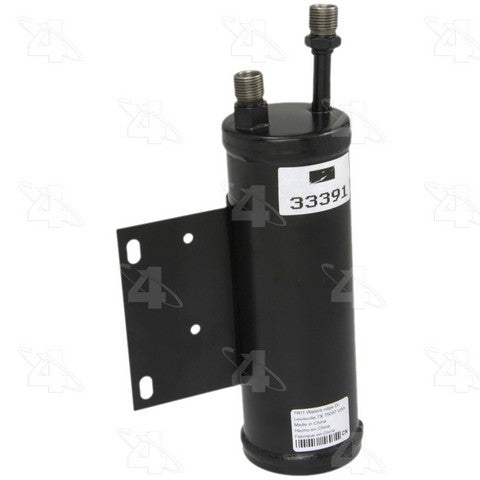 Four Seasons A/C Receiver Drier P/N:33391 Fits: Ford Custom 1972, Ford Custom 500 76-72, Ford Ltd Ii 1978, Ford Ranch Wagon 74-72, Ford Ranchero 79-72, Ford Thunderbird 79-78, Mercury Cougar 1978 - Image 1