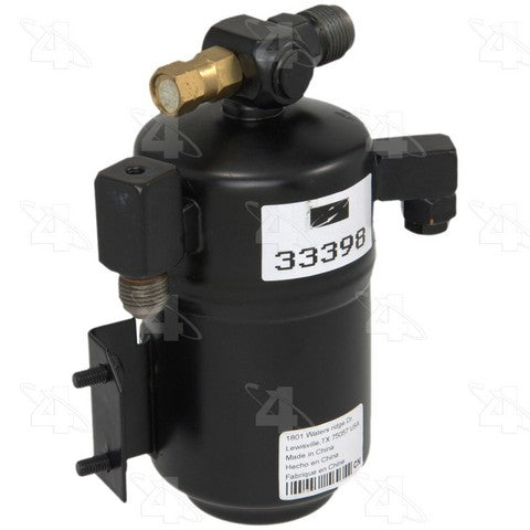 Four Seasons A/C Receiver Drier P/N:33398 Fits: Mercedes-benz 350sl 1972, Mercedes-benz 380sl 85-81, Mercedes-benz 380slc 1981, Mercedes-benz 450slc 80-73 - Image 1