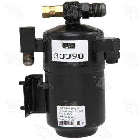 Four Seasons A/C Receiver Drier P/N:33398 Fits: Mercedes-benz 350sl 1972, Mercedes-benz 380sl 85-81, Mercedes-benz 380slc 1981, Mercedes-benz 450slc 80-73 - Image 3