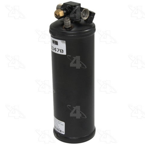 Four Seasons A/C Receiver Drier P/N:33470 Fits: Freightliner Fla086 96-93, Freightliner Flb 96-94, Freightliner Flc112 96-93, Freightliner Fld112 96-93, Freightliner Fld120 96-93, Freightliner Fll086 96-93 - Image 1