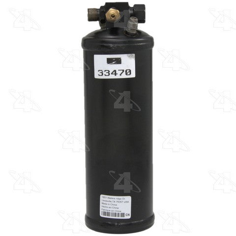 Four Seasons A/C Receiver Drier P/N:33470 Fits: Freightliner Fla086 96-93, Freightliner Flb 96-94, Freightliner Flc112 96-93, Freightliner Fld112 96-93, Freightliner Fld120 96-93, Freightliner Fll086 96-93 - Image 3