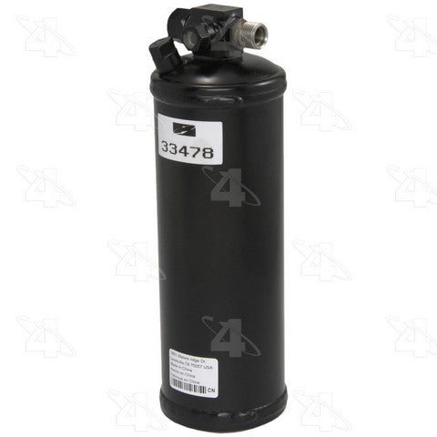 Four Seasons A/C Receiver Drier P/N:33478 Fits: Kenworth C500, Kenworth C540, Kenworth C550, Kenworth K100e, Kenworth K130, Kenworth K150, Kenworth K200, Kenworth K220 - Image 1