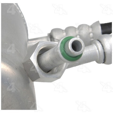 Four Seasons A/C Receiver Drier with Hose Assembly,A/C Refrigerant Discharge Hose P/N:33499 Fits: Saturn Sc 92-91, Saturn Sc1 1993, Saturn Sc2 1993, Saturn Sl 93-91, Saturn Sl1 93-91, Saturn Sl2 93-91, Saturn Sw1 1993, Saturn Sw2 1993 - Image 6