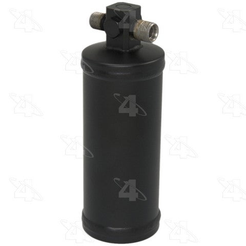 Four Seasons A/C Receiver Drier P/N:33575 Fits: Dodge Colt 1992, Dodge Ram 50 93-90, Eagle Summit 92-89, Mitsubishi Galant 93-89, Mitsubishi Mighty Max 93-89, Mitsubishi Mirage 92-89, Mitsubishi Sigma 90-89, Plymouth Colt 92-91 - Image 1