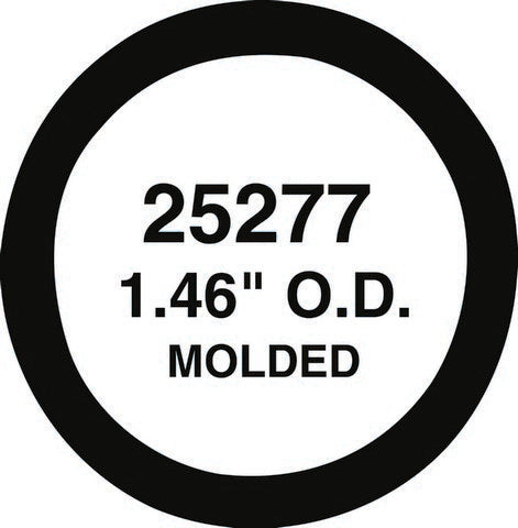 Gates Engine Coolant Thermostat Seal P/N:33610 Fits: Buick Lesabre, Buick Reatta, Buick Riviera, Oldsmobile 98, Oldsmobile Cutlass Ciera, Oldsmobile Cutlass Cruiser, Oldsmobile Delta 88, Oldsmobile Toronado, Pontiac Bonneville - Image 1