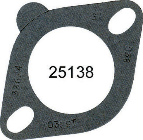 Gates Engine Coolant Thermostat Housing Gasket P/N:33624 Fits: Alfa Romeo Alfetta, Alfa Romeo Gtv-6, Alfa Romeo Spider, Alfa Romeo Sport, Buick Apollo, Buick Century, Buick Commercial Chassis, Buick Electra - Image 1