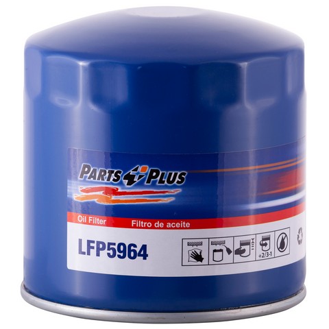Parts Plus Engine Oil Filter P/N:LFP5964 Fits: Chevrolet W3500 Tiltmaster, Chevrolet W4500 Tiltmaster, Chevrolet W5500 Tiltmaster, Chevrolet W5500hd Tiltmaster, GMC W3500 Forward, GMC W4500 Forward, GMC W5500 Forward, GMC W5500hd Forward, Isuzu Npr - Image 1